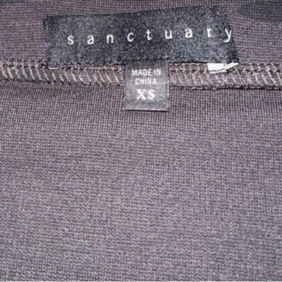 Sanctuary NWT Camo Skirt - Black and Grey - Picture 3 of 3